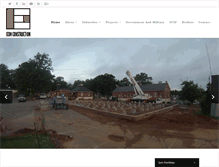 Tablet Screenshot of icon-construction.com